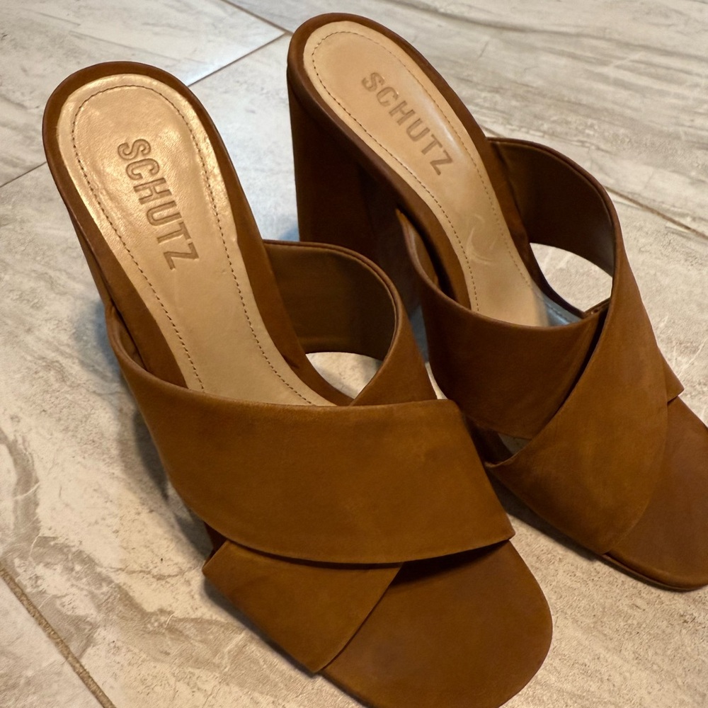SCHUTZ Block Heels - Picture 3 of 5